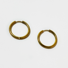 Load image into Gallery viewer, Timeless Hoop Earrings in Gold