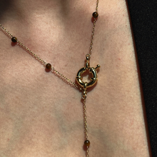 Load image into Gallery viewer, Tiger’s Eye Drop Necklace