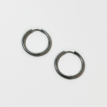 Load image into Gallery viewer, Timeless Hoop Earrings in Silver
