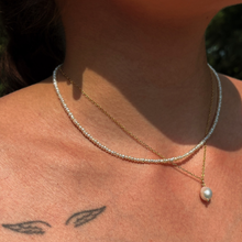 Load image into Gallery viewer, Selene Pearl Necklace