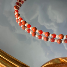 Load image into Gallery viewer, Carnelian and Red Jasper Necklace
