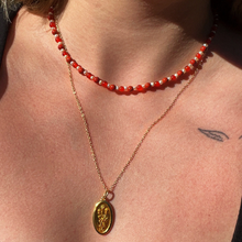 Load image into Gallery viewer, Carnelian and Red Jasper Necklace
